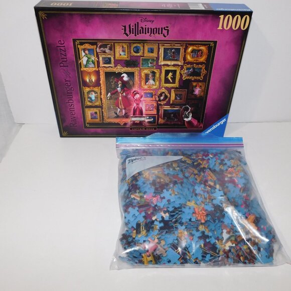 Ravensburger Puzzle 1000 pcs Disney Villainous Villains Captain Hook 150229 - Picture 5 of 6